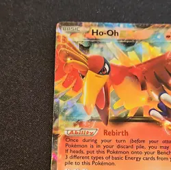 Pokemon Ho-Oh EX 22/124 Dragons Exalted Alternative Holo Deck Exclusive MP - Image 3
