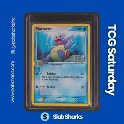 2006 POKEMON EX CRYSTAL GUARDIANS #42/100 WARTORTLE REVERSE HOLO - Image 1