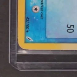 2006 POKEMON EX CRYSTAL GUARDIANS #42/100 WARTORTLE REVERSE HOLO - Image 4
