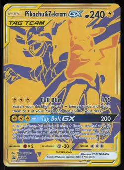 Pikachu & Zekrom GX SM248 Promo SM Black Star Promos Pokemon - Image 1