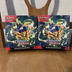 Pokemon TCG Crown Zenith Booster Bundle - 6 Pack 820650858963 - Image 1