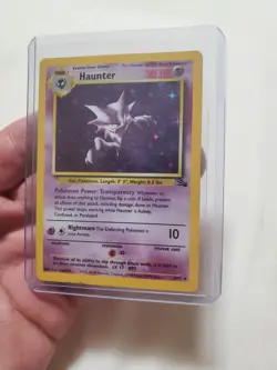 Pokemon TCG - Haunter 6/62 - Holo Unlimited - Fossil Unlimited [Lightly Played] - Image 1