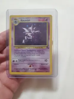 Pokemon TCG - Haunter 6/62 - Holo Unlimited - Fossil Unlimited [Lightly Played] - Image 2