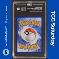 2025 POKEMON WHITE FLARE #170/086 BOUFFALANT EX SPECIAL ILLUSTRATION RARE TAG 10 - Image 2