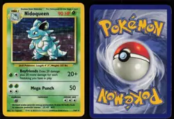 Nidoqueen 7/64 Rare Jungle Holo No Set Symbol Error Pokemon - Image 3