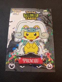 Pikachu Poncho Drampa #123 - Circle Holo - Collectoons Halloween 2025 - Pokemon - Image 1
