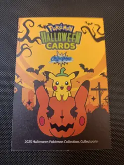 Pikachu Poncho Drampa #123 - Circle Holo - Collectoons Halloween 2025 - Pokemon - Image 2