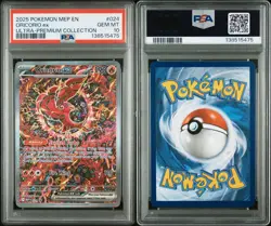 2025 Pokemon Mega Evolution Promo 024 Oricorio Ex Mega Charizard UPC PSA 10 - Image 3