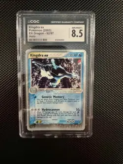 CGC 8.5 KINGDRA EX 92 HOLO EX DRAGON POKEMON NM/ MINT+ - Image 1