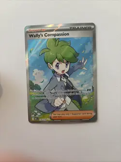 Wally's Compassion Ultra Rare Full Art 176/132 Pokemon Mega Evolution English NM - Image 1
