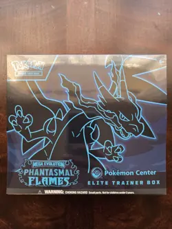 Pokemon TCG Phantasmal Flames Pokemon Center Elite Trainer Box ETB New & Sealed - Image 1