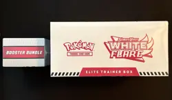 Pokemon White Flare Elite Trainer Box ETB + White Flare Booster Bundle Sealed - Image 2