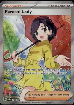 Parasol Lady 238/182 Ultra Rare Holo NM Pokemon SV04: Paradox RiftJC - Image 1