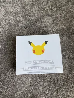 2021 ETB Pokemon 25th Anniversary Celebrations Elite Trainer Box 820650809439 - Image 1