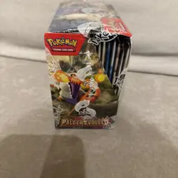 Pokemon Paldea Evolved Booster Box Factory Sealed In Magnetic Acrylic Case - Image 5