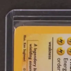 1999 POKEMON UNLIMITED #16/102 ZAPDOS RARE HOLO - Image 3