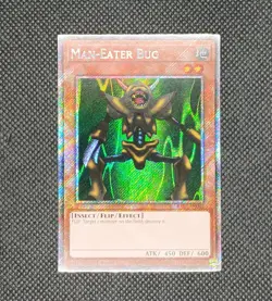 Yugioh! Man-Eater Bug - RA03-EN082 - Platinum Secret Rare - 1st Edition NM - Image 1