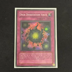 Deck Devastation Virus FET-EN058 1st Edition Super Rare - Image 1