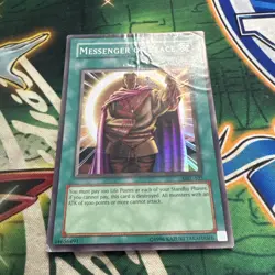 Yugioh! Messenger of Peace MRL-102 Super Rare Unlimited HP - Image 2