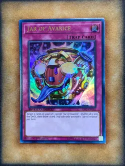 Yugioh Jar of Avarice SS03-ENV02 Speed Duel Ultra Rare 1st Ed NM - Image 1