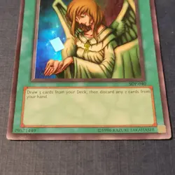 Yu-Gi-Oh! Graceful Charity SDP-040 Super Rare Mod/Heavily Played *FREE SHIPPING* - Image 3