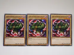 3x LA JINN THE MYSTICAL GENIE LAMP 1ST MIL1-EN029 DPKB-EN005 COMMON YUGIOH - Image 1