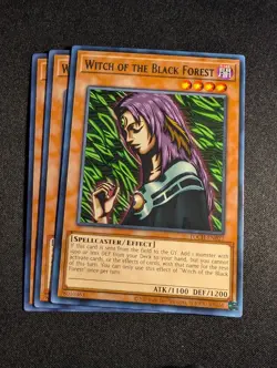 Yugioh - 3x Witch of the Black Forest TOCH-EN027 Unlimited Rare NM - Image 1