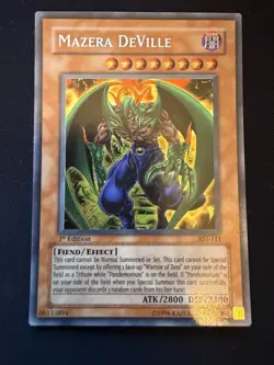 Yu-Gi-Oh! Vintage Lot Jinzo Xyz Dragon Mazera Time Wizard Toon Mermaid Nightmare - Image 5