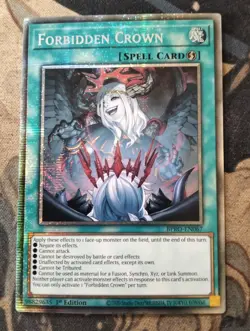 Forbidden Crown - Yu-Gi-Oh - Starlight Rare (Prices Negotiable) - Image 1