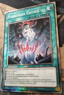 Forbidden Crown - Yu-Gi-Oh - Starlight Rare (Prices Negotiable) - Image 2