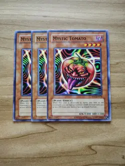 Yu-Gi-Oh! - Mystic Tomato 3X - Complete Playset - Image 1