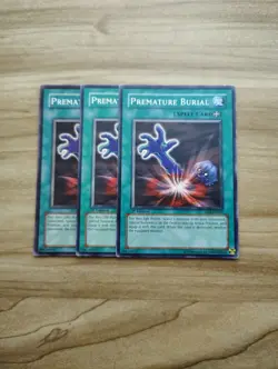 Yu-Gi-Oh! - Premature Burial 3X - Full Playset - Image 1