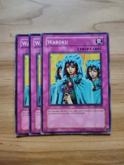 Yu-Gi-Oh - Waboku 3X - Full Playset - Image 1