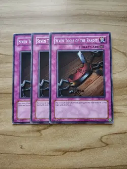 Yu-Gi-Oh! - Seven Tools Of The Bandit 3X - Full Playset - Image 1