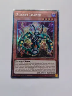 ROKKET LOADER BPRO-EN001 STARLIGHT RARE 1st EDITION YUGIOH *NEW & MINT* - Image 1