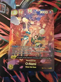 O-Nami [SP] One Piece OP06-101 Alt Art 500 Years in the Future - Image 1