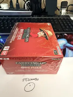 One Piece Carrying On His Will Booster OP13 Booster Box Factory Sealed English - Image 2
