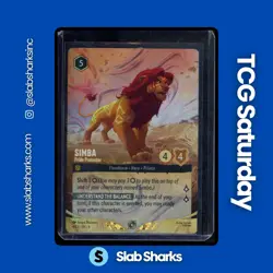 2025 DISNEY LORCANA PROMO #4/C2 SIMBA PRIDE PROTECTOR FOIL - Image 1