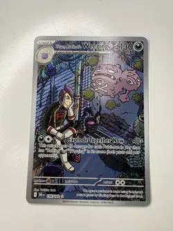 Pokemon Cards Team Rocket's Weezing 199/182 Destined Rivals Illustration Rare - Image 1