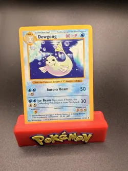 Dewgong 25/102 Base Set (Shadowless) Regular Pokemon TCG Card NM - Image 1