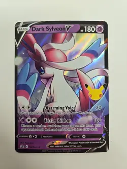 SWSH: Sword & Shield Promo Cards #SWSH134 Dark Sylveon V NM - Image 1