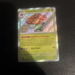 NM! Vileplume (094/091) Paldean Fates Baby Shiny Rare Pokemon Card! - Image 1