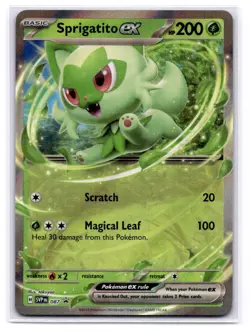 Sprigatito ex - Promo SV: Scarlet & Violet Promo Cards 087 LP-NM - Image 1