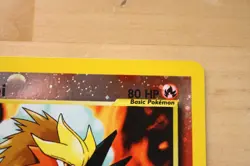 Entei 2001 Black Star Promos 34 Reverse Holo Swirl Pokemon Card - Image 3