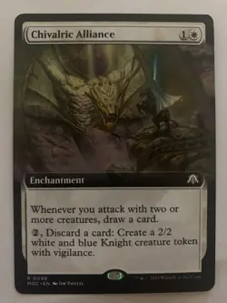 Chivalric Alliance (Extended Art) - Commander: March of the Machine - Image 1