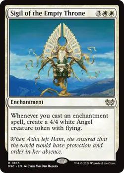 Sigil of the Empty Throne 103 MTG DSK Commander DSC Rare NP - Image 1
