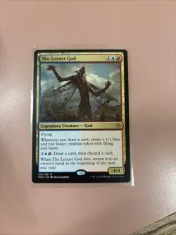 The Locust God NM Hour of Devastation Regular MTG - Image 1