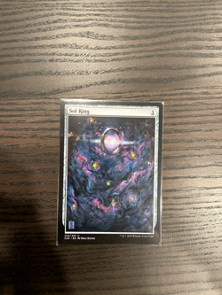 Sol Ring (Extended Altered Art, Acrylic Paint) - Image 1