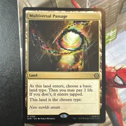 Multiversal Passage 0180 - Rare Land - Marvel - Magic: The Gathering - Image 1