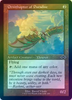 Ornithopter of Paradise - Retro Frame (Foil) (MH2) Modern Horizons 2 - NM - Image 1